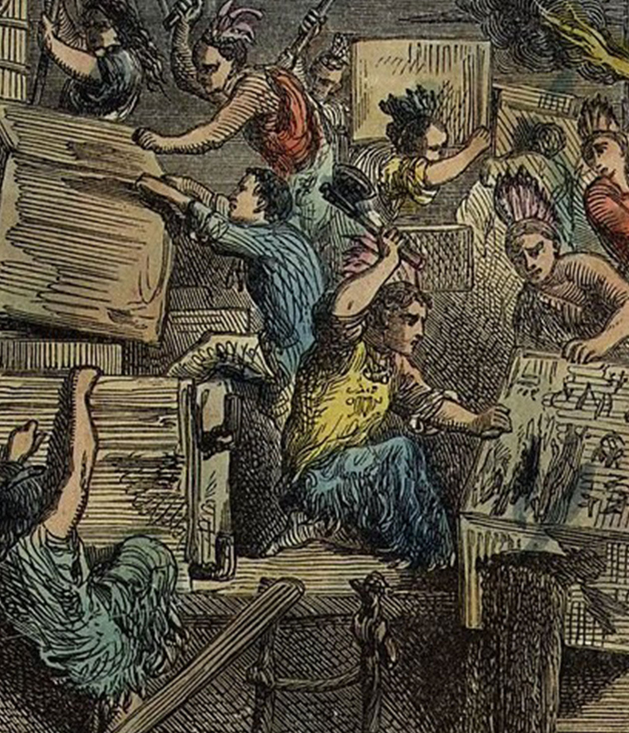 What caused the Boston Tea Party?