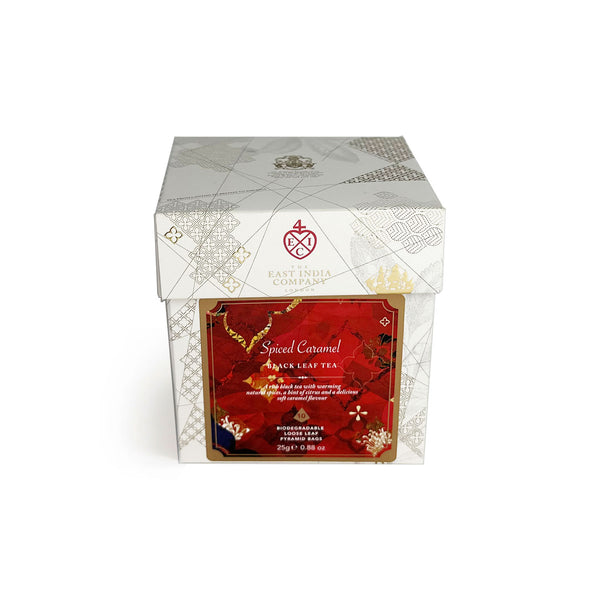 Spiced Caramel Pyramid Tea Bag 2.5g x 10 The East India Company
