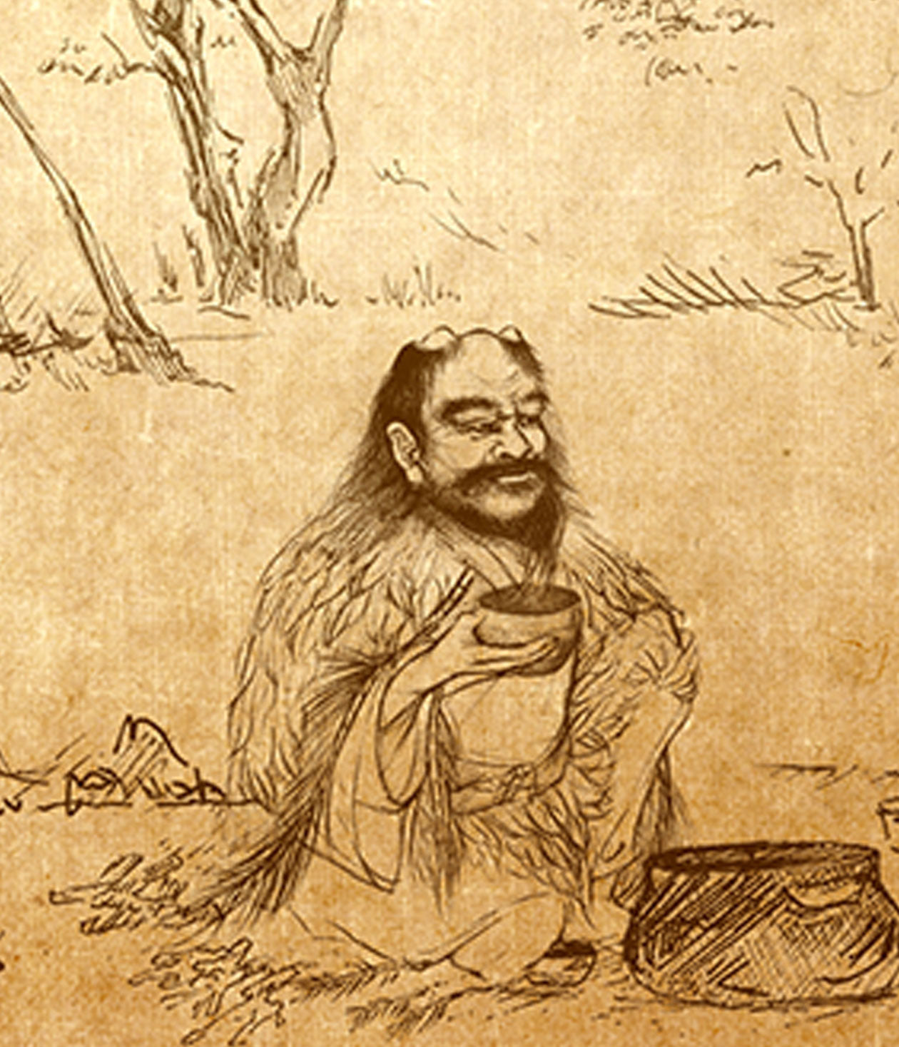 Legend: Emperor Wan Tu Discovers Tea