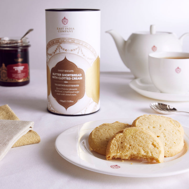 Butter Shortbread & Clotted Cream Biscuits
