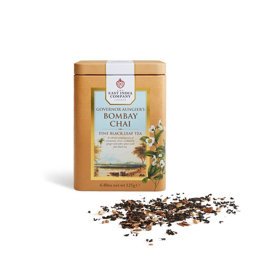 Governor Aungier's Bombay Chai Loose Leaf Black Tea Caddy