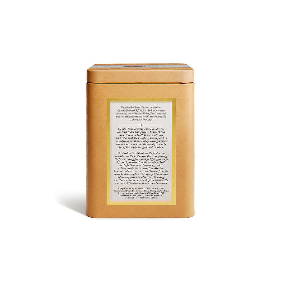 Governor Aungier's Bombay Chai Loose Leaf Black Tea Caddy