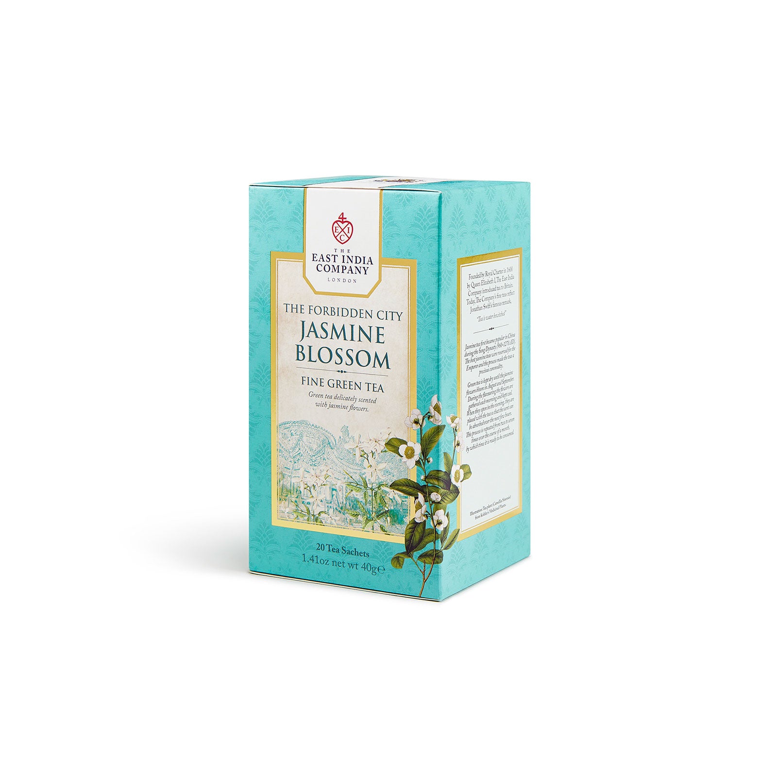 The Forbidden City Jasmine Blossom Green Tea x 20 Tea Bag Sachets