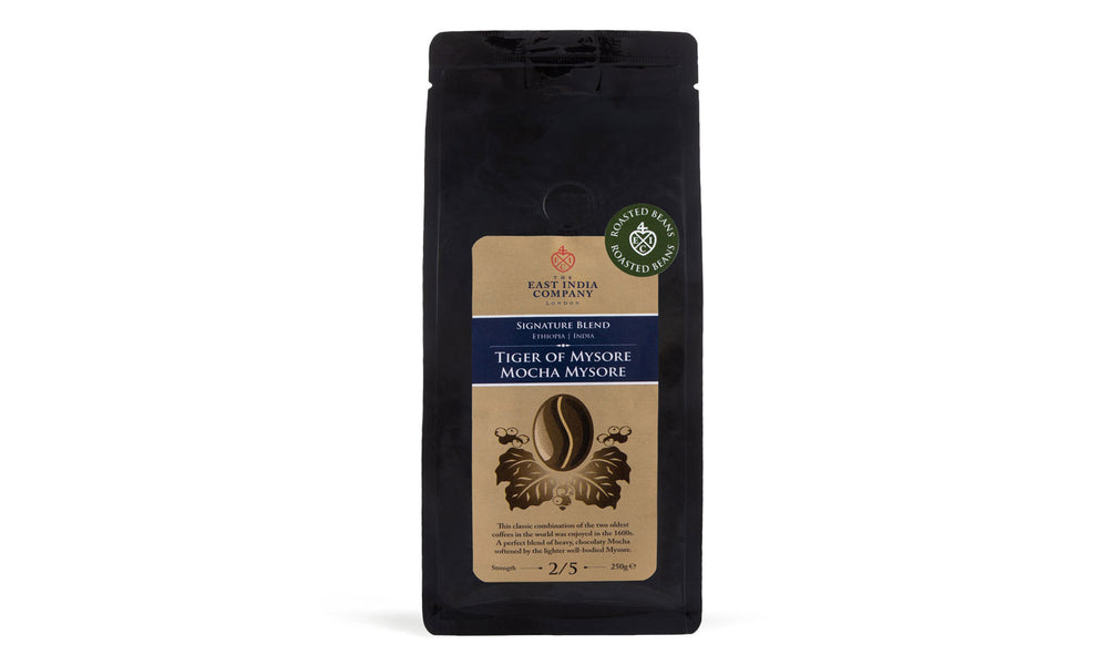 Tiger Of Mysore Mocha Coffee Beans | Gourmet Coffee Beans from The East ...