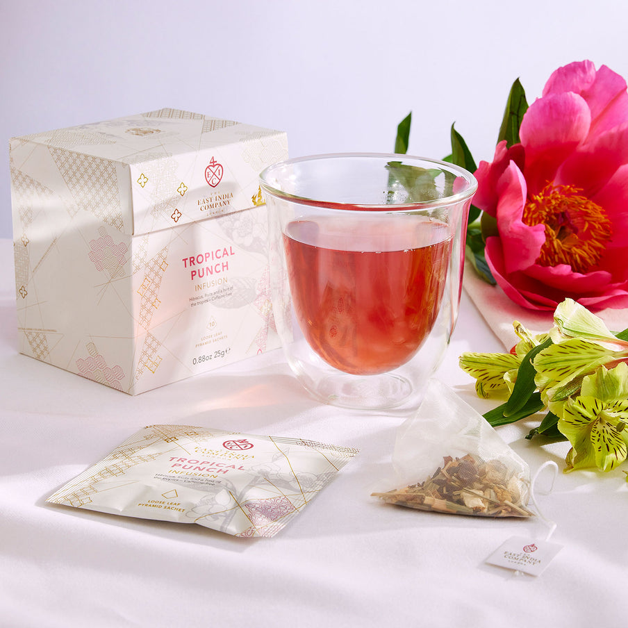 Tropical Punch Herbal Infusion Pyramid Bag Sachets